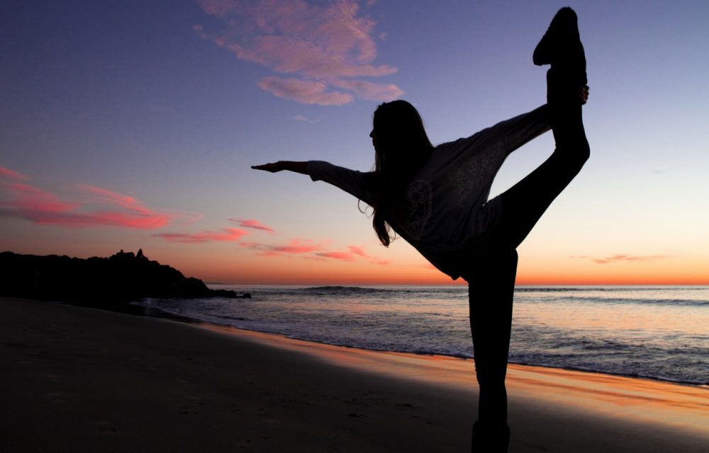 Try yoga at home as a way to unwind. (Melissa Emmons Photography/Flickr)