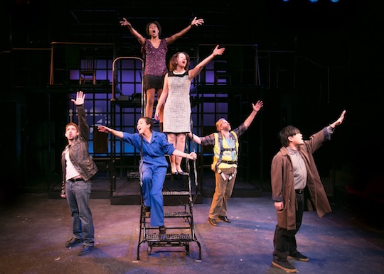 The cast of "Working, a Musical." (Mark S. Howard)