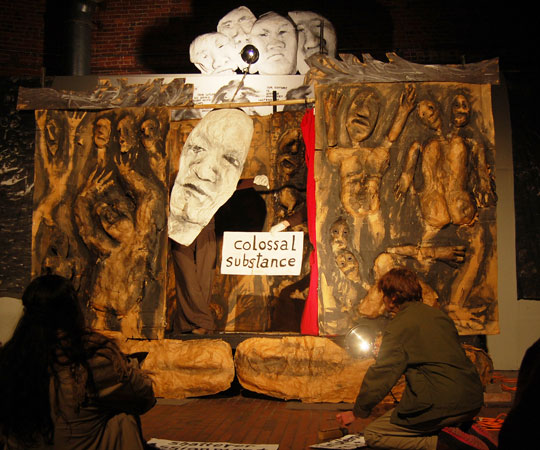 Bread and Puppet Theater’s “Shatterer of Worlds.