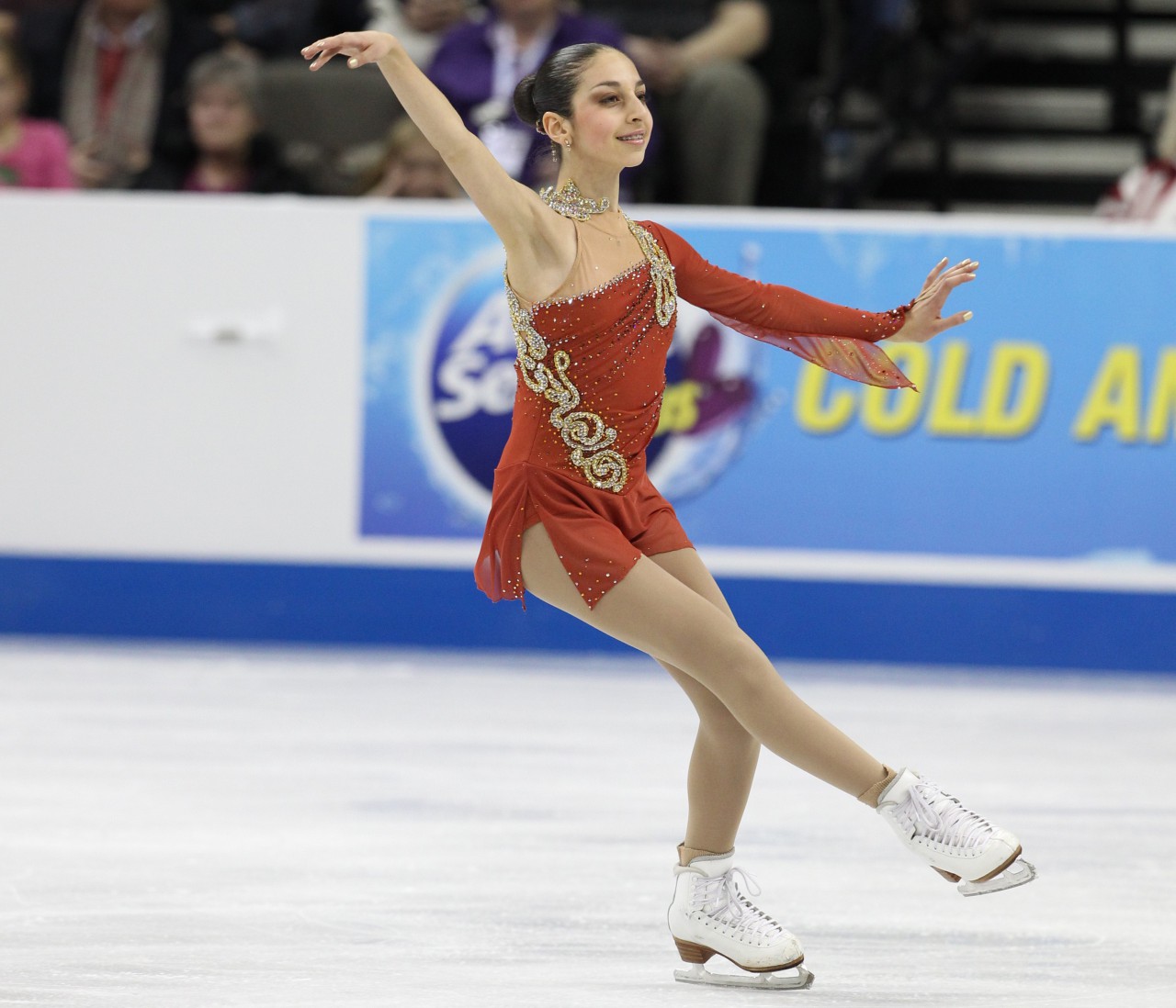 This Thursday, Yasmin Siraj will compete at Boston's TD Garden with a ticket to Sochi on the line.
