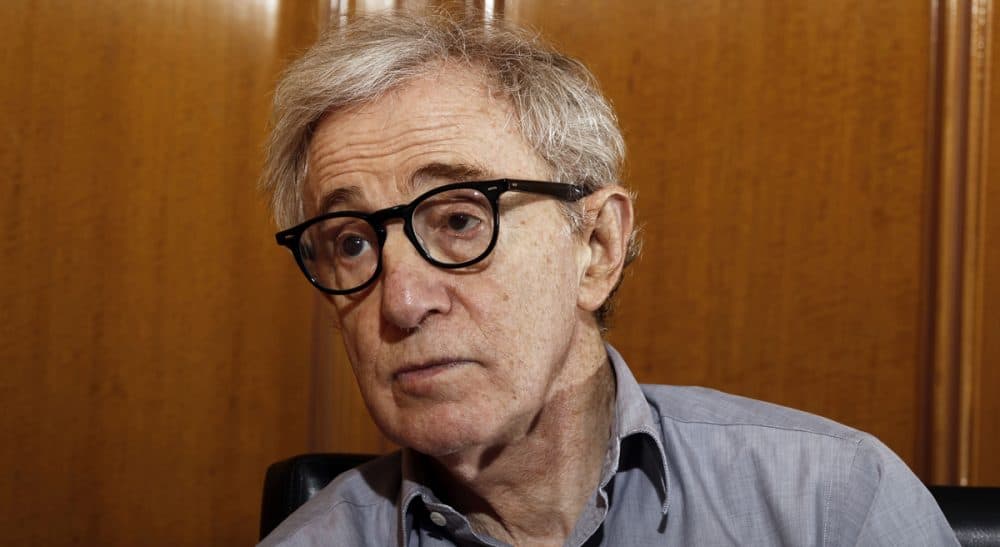 In this Dec. 29, 2011 file photo, Woody Allen is photographed during an interview in Beverly Hills, Calif. Dylan Farrow, the adopted daughter of Allen and Mia Farrow, penned an emotional open letter, accusing Hollywood of callously lionizing Allen, who she claims abused her. The letter revived in stunning detail an allegation more than two decades old. (Matt Sayles/AP)