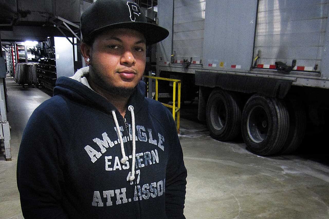 Elan DeJesus, of Boston, withdrew a guilty plea on a cocaine possession charge, saying that if he had known pleading guilty would lead to a deportation order, he would have gone to trial instead. (Asma Khalid/WBUR)