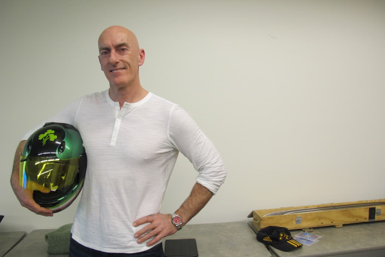 Olympian Pete Donohoe Teaches Bobsledding