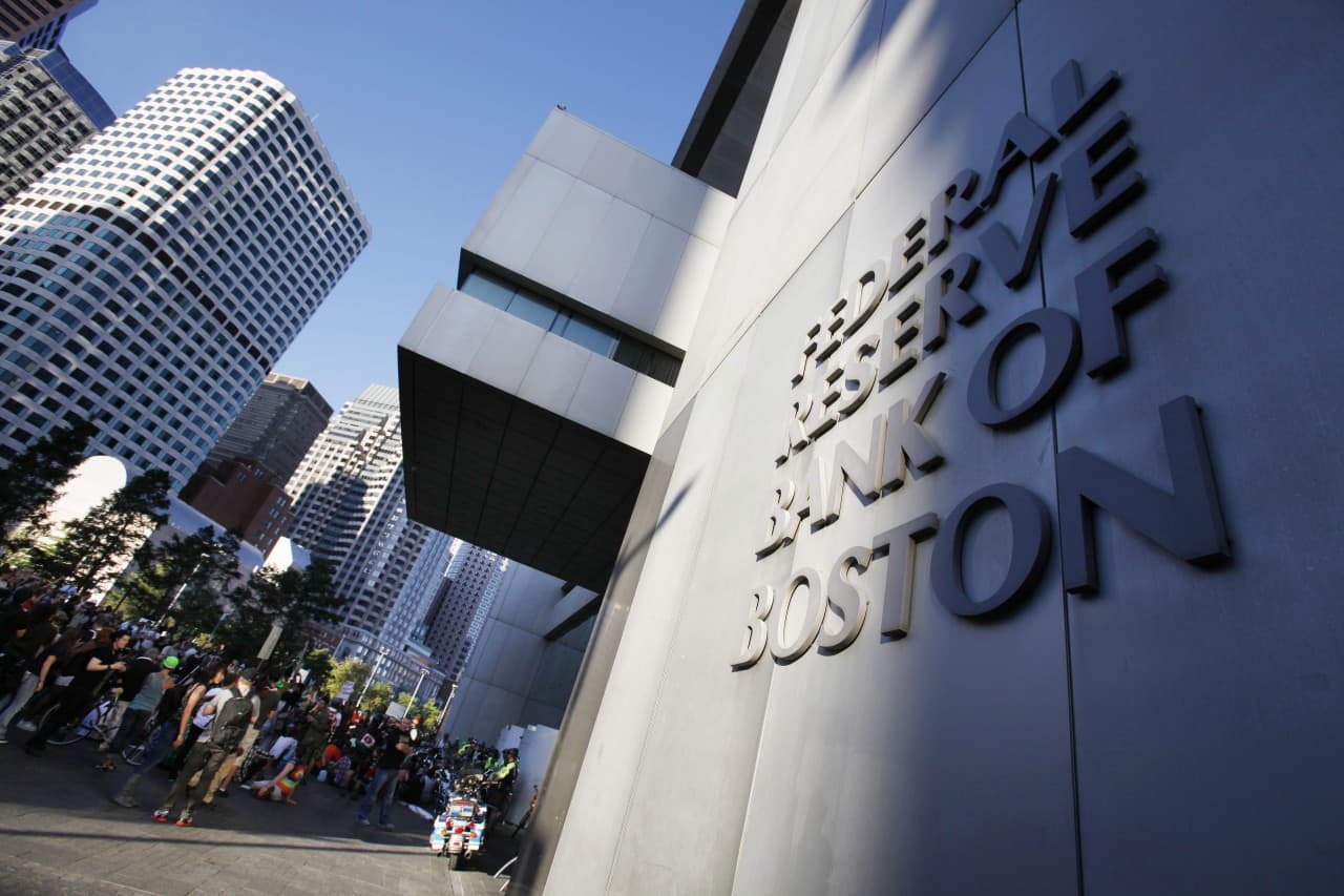 The Federal Reserve Bank in Boston is shown in 2011. (AP)