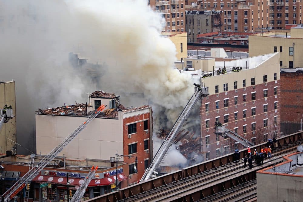 2 NYC Buildings Collapse In Explosion, 2 Dead | Here & Now