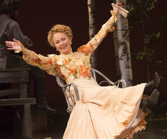 Kate Burton in "The Seagull" at the Huntington Theatre Company. (T. Charles Erickson)