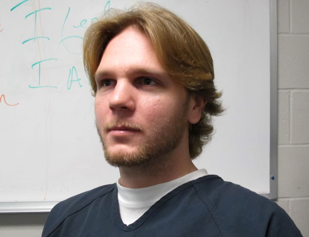 To try to stay away from heroin and out of jail, Jacob Daus started naltrexone. (Martha Bebinger/WBUR)