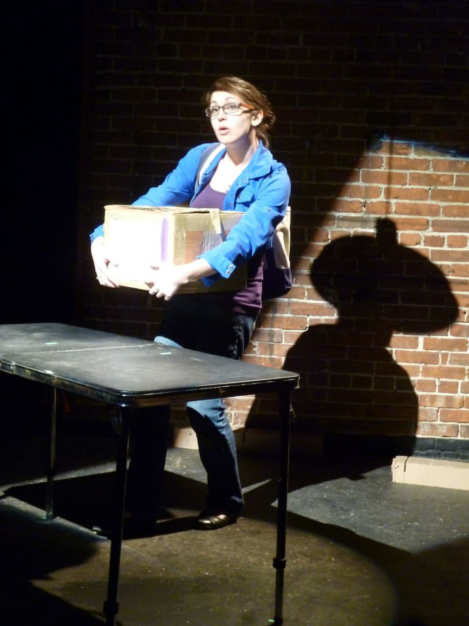 Allison Smith in "The Archives." (Marc S. Miller)