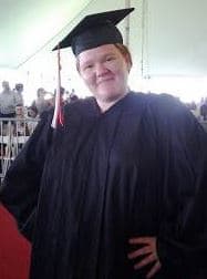 Lauretta Brennan graduated from Bunker Hill Community College with an Associates Degree in Business Management in June 2013 (Courtesy)