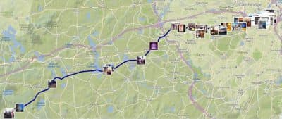 See A Real-Time Map Of Photos From Along The Boston Marathon Route