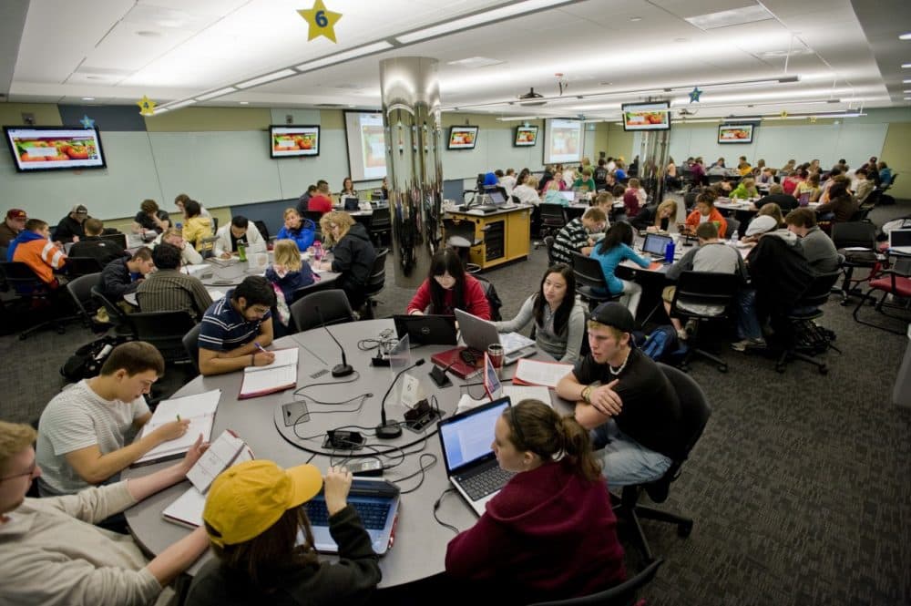 Active Learning Classrooms Break The Mold | Here & Now