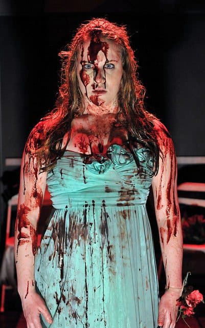 Elizabeth Erardi as "Carrie." (Craig Bailey/Perspective Photo)