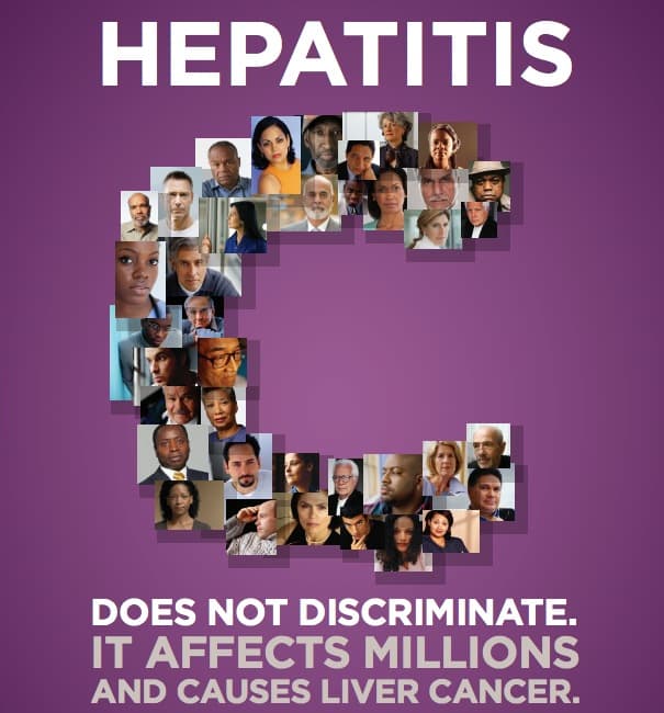 CDC Hepatitis C awareness campaign poster