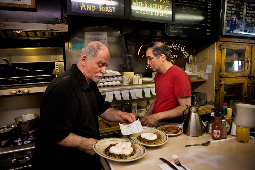 Co-owners Arthur and Chris Manjourides have been churning out the breakfast orders at Charlie’s for over 50 years. Arthur has been here since he was 12-years-old.