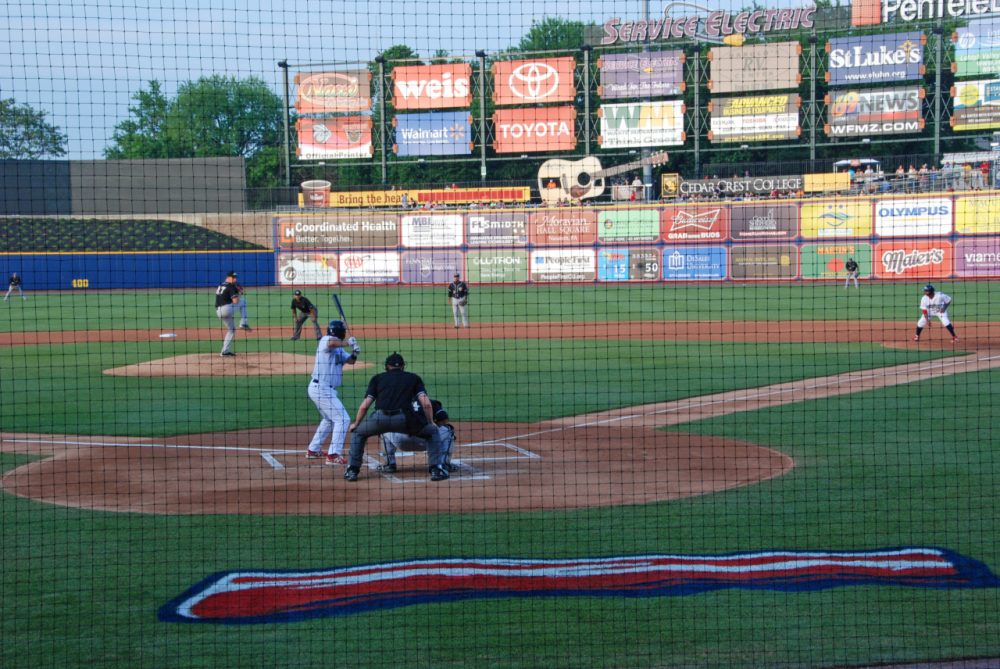The IronPigs are named after pig iron, the raw material for the region's steel mills, but most of the team's marketing revolves around pork. (Karen Given/Only A Game)