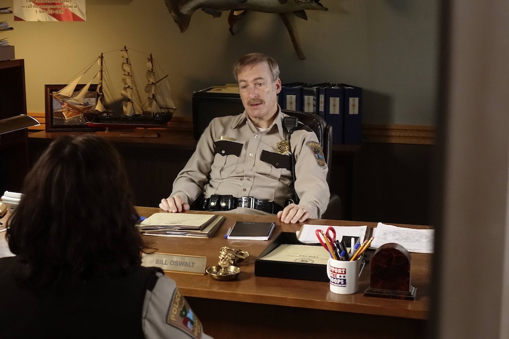 Bob Odenkirk as Bill Oswalt in the season finale of "Fargo." (Chris Large/FX)