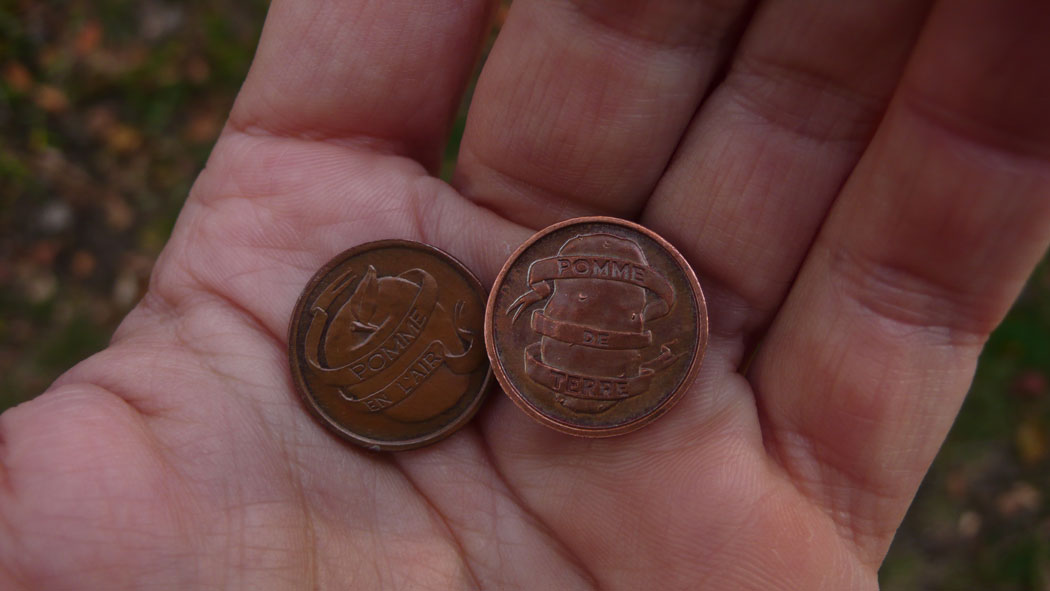 To mark the Great Recession, Matthew Hincman minted 1,200 copper coins. (Courtesy)