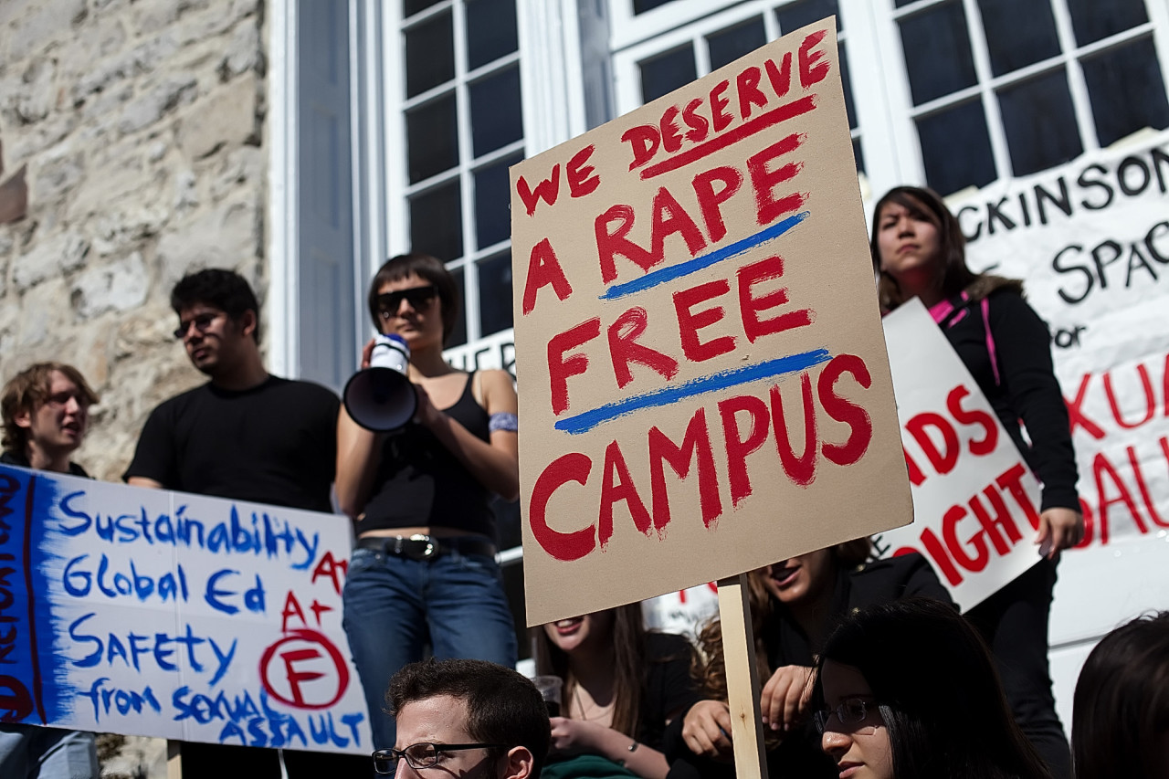 Students rally against sexual violence at Dickinson College (nycsocialist.org)