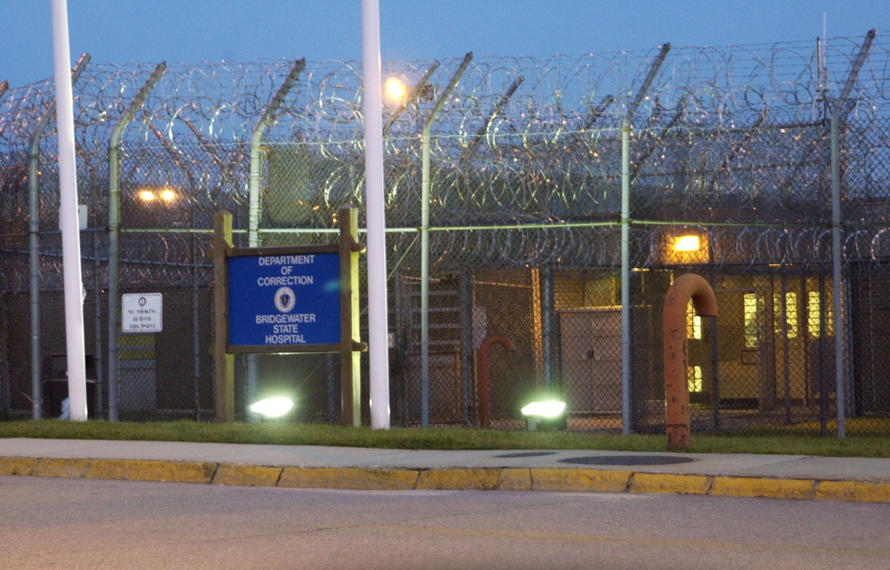 Bridgewater State Hospital at the Massachusetts Department of Correction in Bridgewater, Mass., shown Saturday evening, Aug. 28, 2004. (AP)