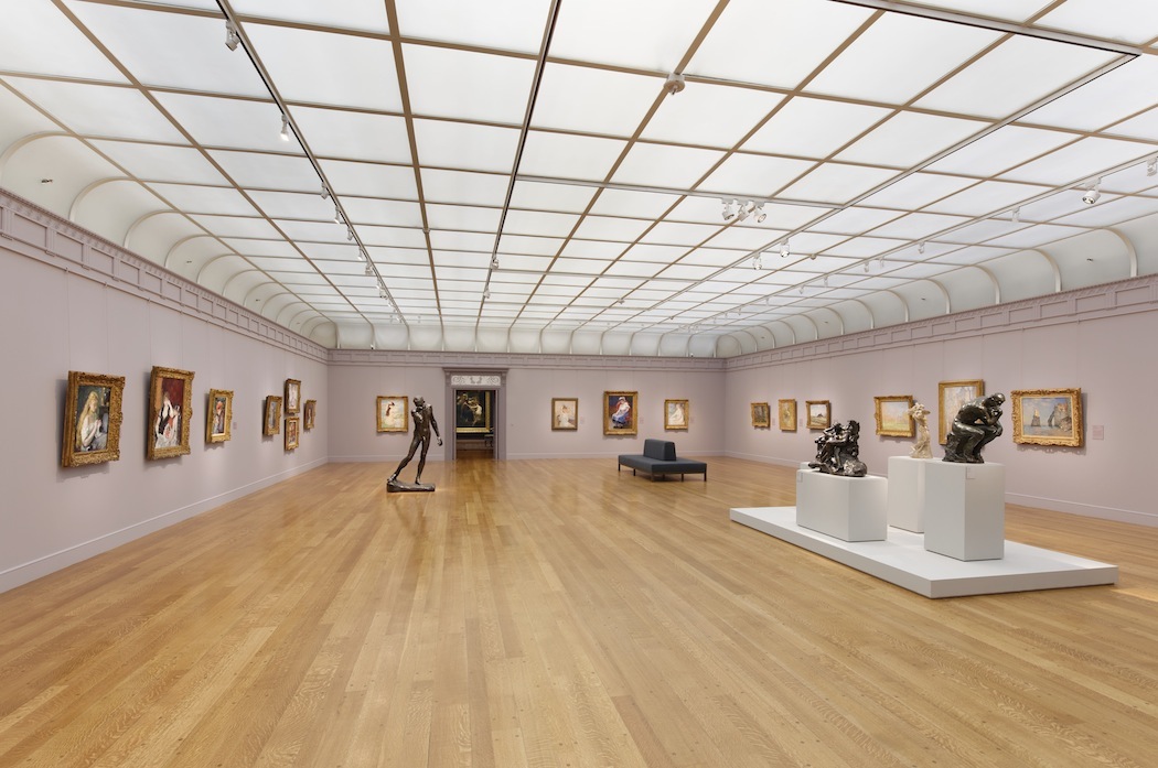 The Impressionist gallery at the Clark Art Institue.  (Courtesy)