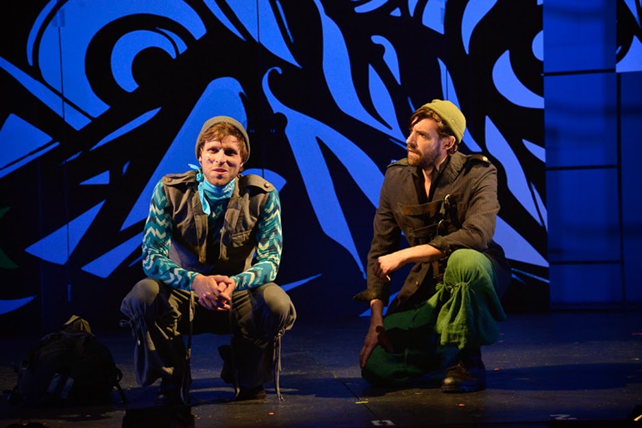 Nile Hawver as Sebastian and Woody Gaul as Antonio in "Twelfth Night." (Andrew Brilliant/Brilliant Pictures)