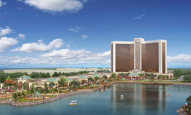 Artist’s rendering of the proposed Wynn Harbor Park in Everett (Wynn Resorts Holdings)