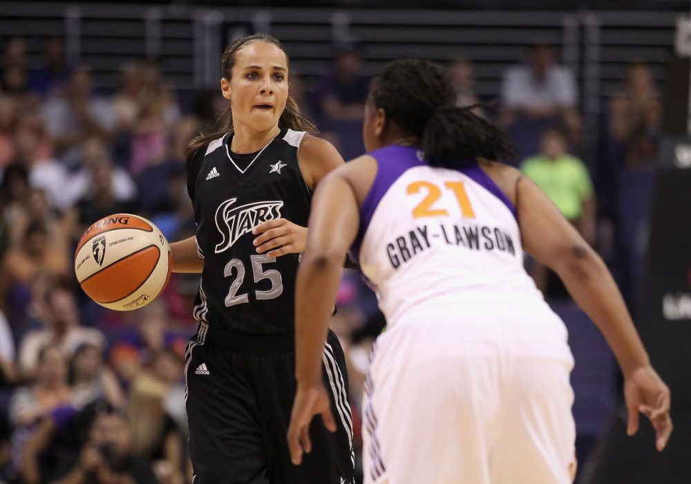 Becky Hammon is the NBA's first full-time female assistant coach. (Christian Petersen/Getty Images)