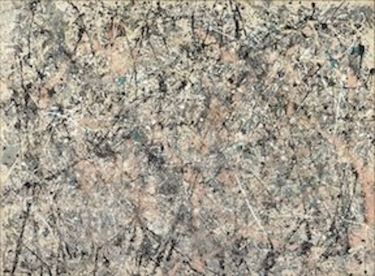 Jackson Pollock (American, 1912–1956), Number 1, 1950 (Lavender Mist), 1950. Oil, enamel, and aluminum on canvas, 87 x 118 in. (221 x 299.7 cm). National Gallery of Art, Washington, D.C. Ailsa Mellon Bruce Fund, 1976.37.1   © 2014 The Pollock-Krasner Foundation / Artists Rights Society (ARS), New York