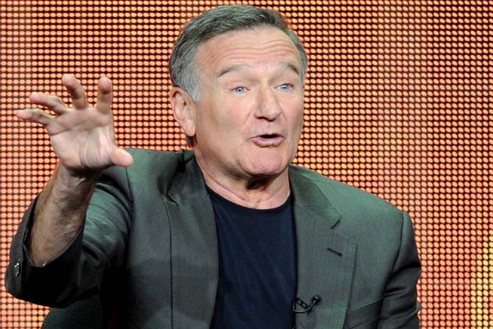 Actor Robin Williams participates in the "The Crazy Ones" panel at the 2013 CBS Summer TCA Press Tour at the Beverly Hilton Hotel on Monday, July 29, 2013 in Beverly Hills, Calif. The actor unexpectedly died on August 11, 2014 at age 63. The Marin County coroner has said initial investigations suggest the comic icon committed suicide in his home in Tiburon, CA. (AP)