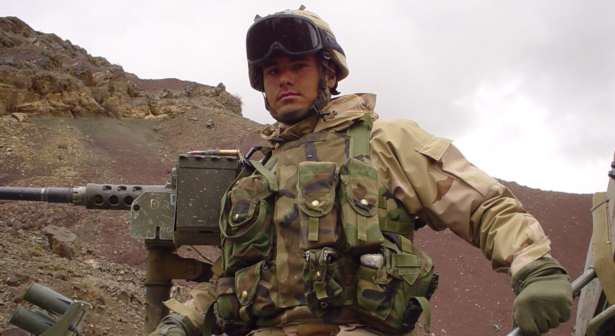 A new Hero Square for Sgt. Daniel Londono, who was killed in service in Iraq in 2004, now stands in the Dorchester, Mass., neighborhood where he grew up. Boston has more than 1,000 such squares, some of which date back to the Civil War. Each is dedicated to servicemen and women killed in action. Pictured: Sgt. Daniel Londono in Afghanistan in an undated photo. (Diana Londono/Courtesy)