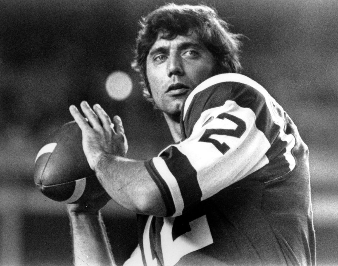 New York Jets quarterback Joe Namath was one of the NFL's first true stars in popular culture. (