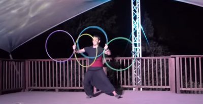 On Stage: Hoopcamp Goes Beyond Hula Hoops