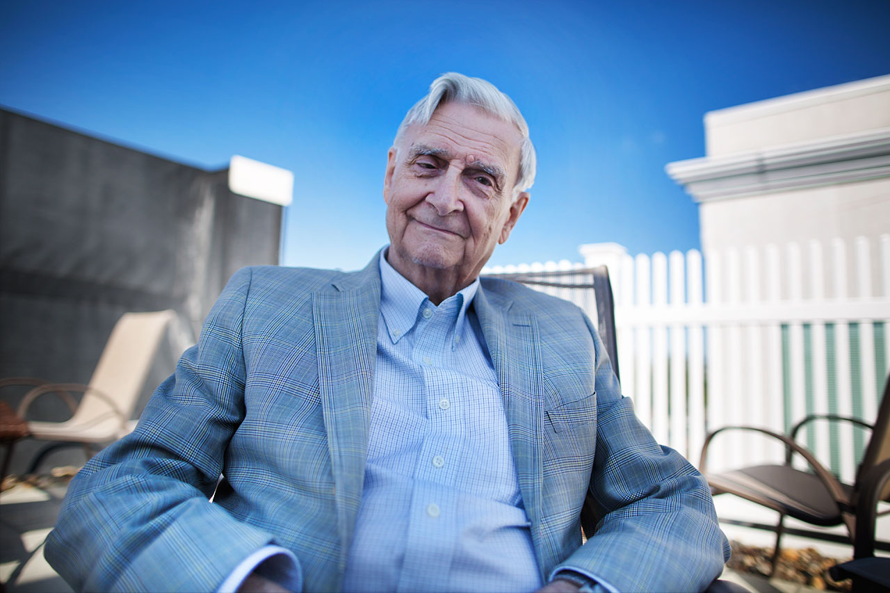 Naturalist E.O. Wilson is author of "The Meaning of Human Existence." (Jesse Costa/Here & Now)