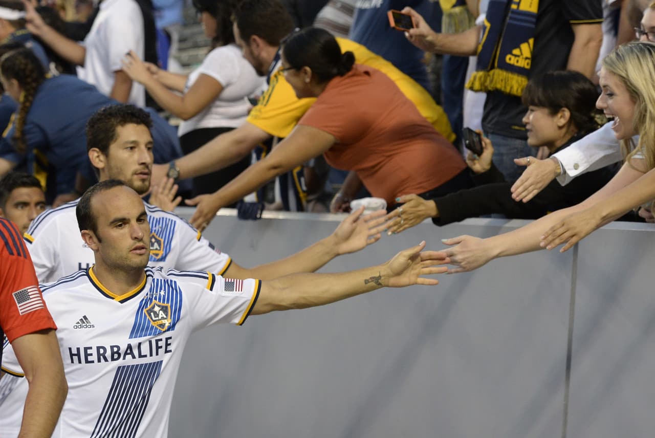 A major challenge for LA's new MLS franchise will be competing with the already-established LA Galaxy for fans. (Kevork Djansezian/Getty Images)