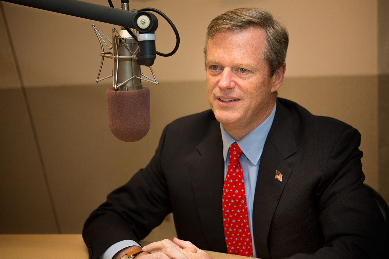 Gov.-elect Charlie Baker has said Beacon Hill pay raises can wait. (Jesse Costa/WBUR)