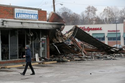 No Charges Against Ferguson Officer; Businesses Torched