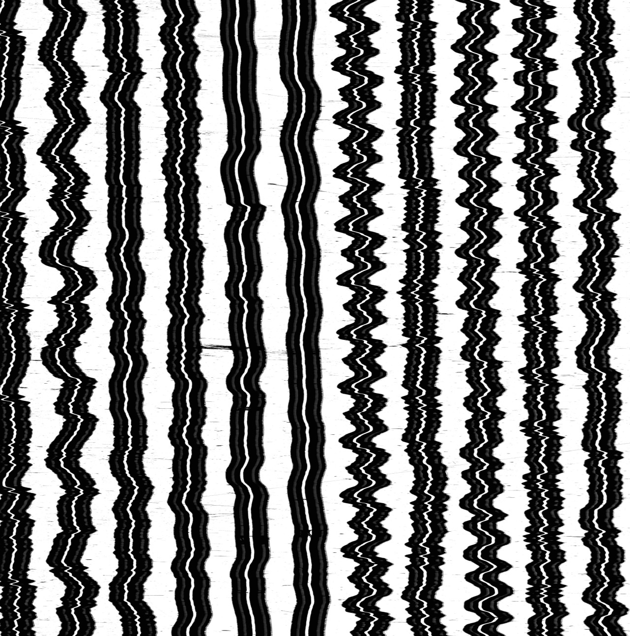 A rendered image of the etched grooves of a record. IRENE software converts these squiggles to sound. (Julie Martin/NEDCC)