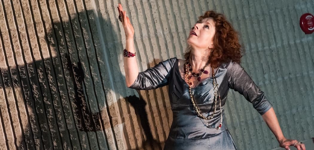 Paula Plum as Phèdre in the Actors' Shakespeare Project production at First Church in Boston. (Stratton McCrady Photography)