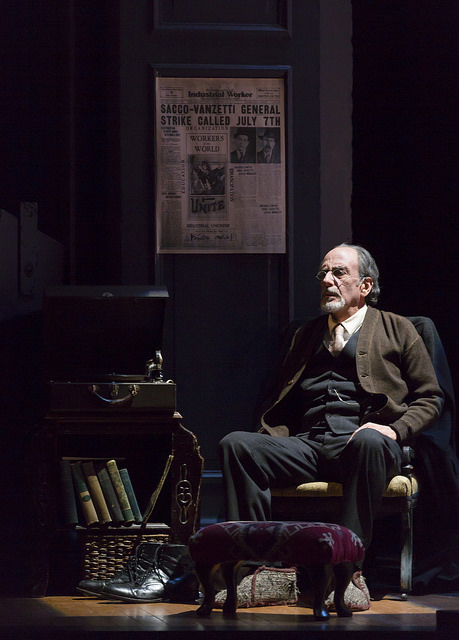 Will LeBow as Jacob in "Awake and Sing!" at the Huntington Theatre Company. (T. Charles Erickson)