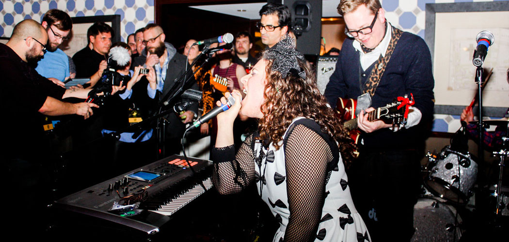 One of the performances at the 2013 Boston Music Awards. (Rebecca Carr)
