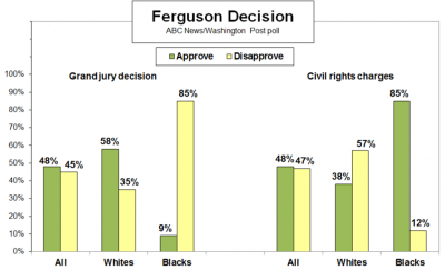 Poll Uncovers Stark Racial Divide On Ferguson Decision