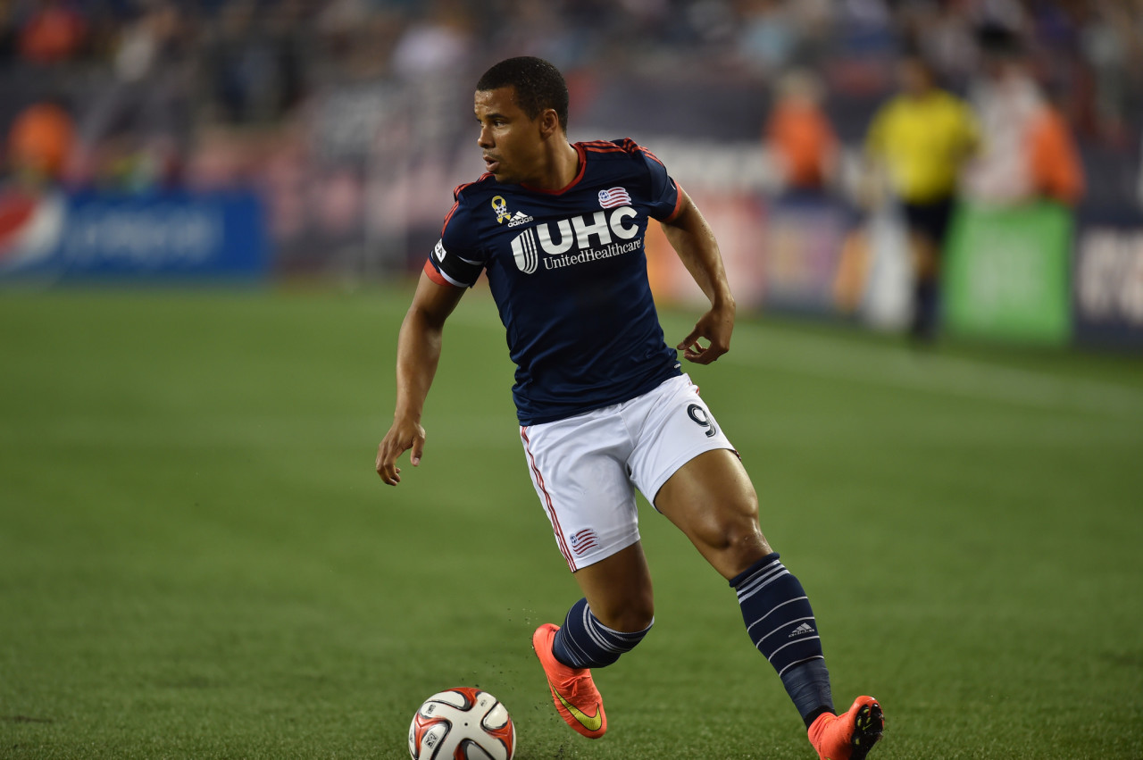 Charlie Davies in a game the Chicago Fire, Sept. 7, 2014. (Gretchen Ertl/Revolution Communications)