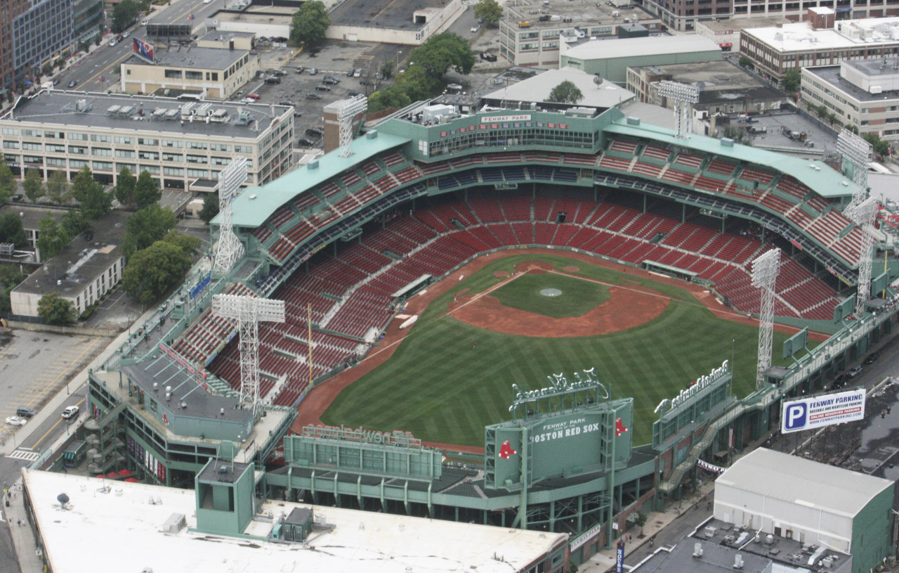 An empty Fenway Park. (Karen Testa/AP)