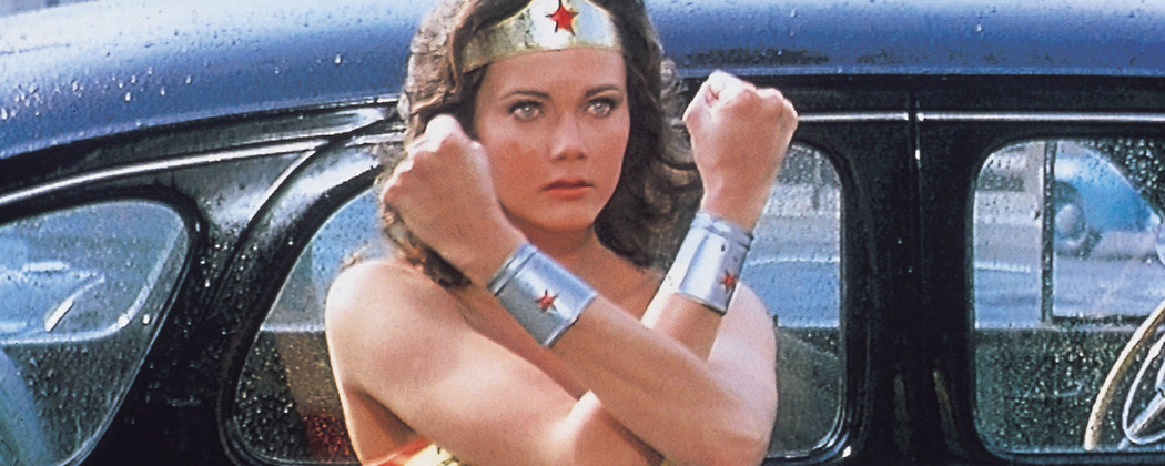 Lynda Carter as Wonder Woman, TV's super heroine. Possesing magical powers, she champions good, fighting for truth and justice, and protects the world from harm. (Retrogasm/Flickr)