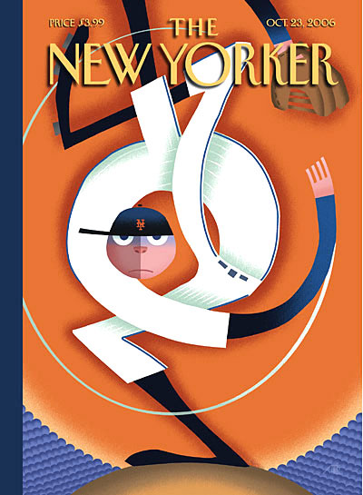 Bob Staake's cover for the Oct. 23, 2006, New Yorker. (Bob Staake)