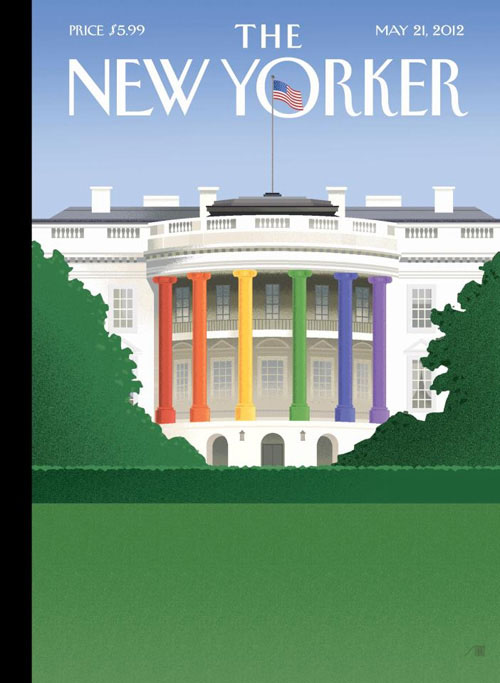 Bob Staake's cover for the May 21, 2012, New Yorker. (Bob Staake)