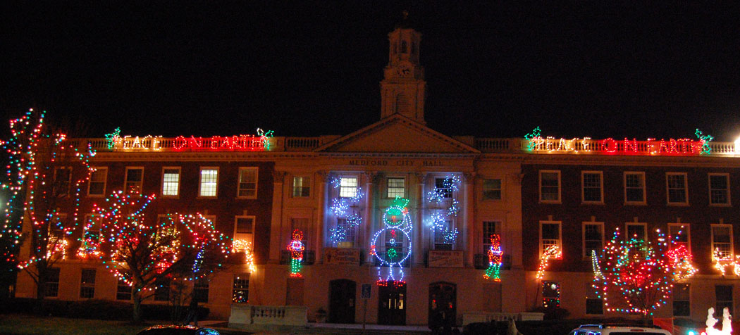 Medford City Hall, 85 George P. Hassett Drive, Medford. (Greg Cook)