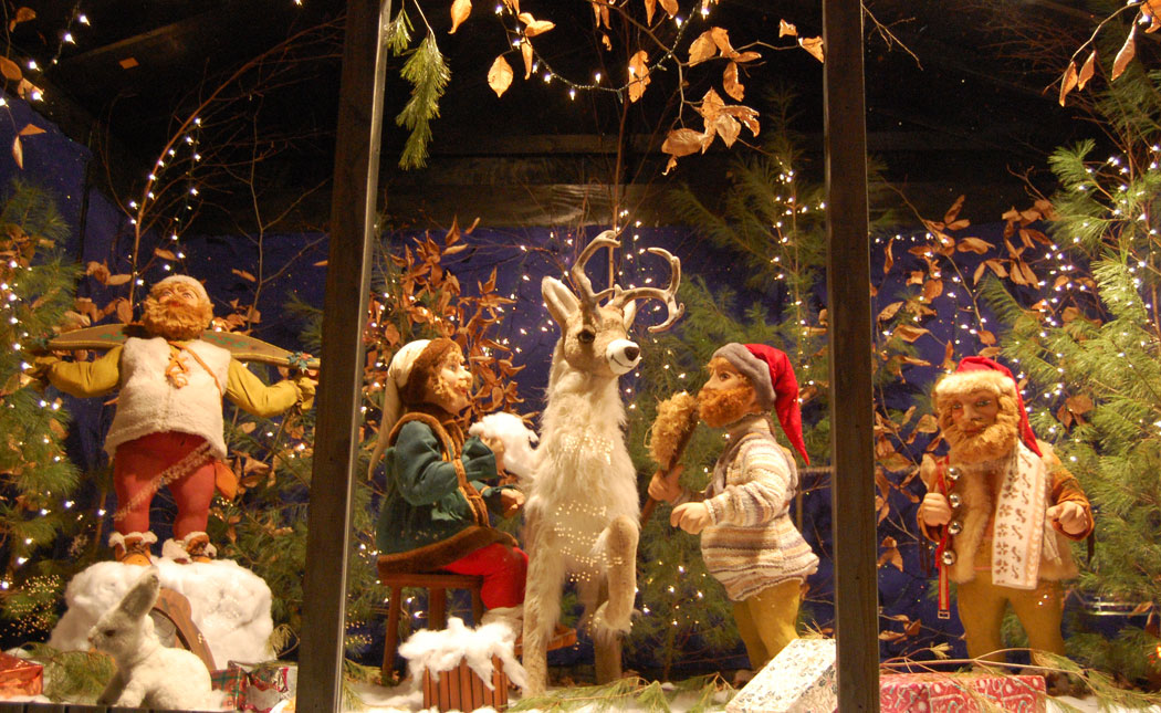 An animated diorama at “Millis Wonderland,