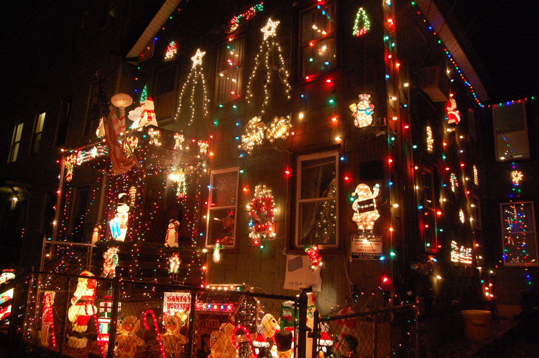 John Ragno's homes on Otis Street, just west of Cross Street, Somerville. (Greg Cook)