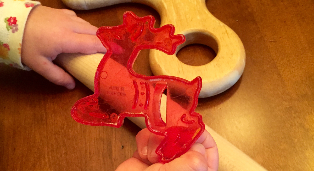 The same cookie cutter the author used with her mother, now used by the author's daughters. (Laura Shea Souza/Courtesy)